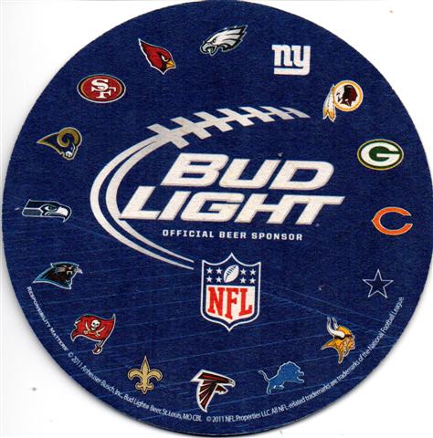 saint louis mo-usa anheuser bud light rund 1a (205-nfl-o r ny)